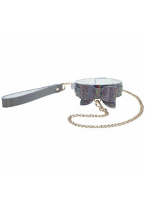 Shots Ouch! Paris Collection BDSM Collar & Leash Black