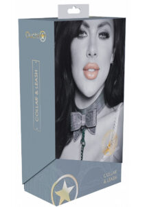 Shots Ouch! Paris Collection BDSM Collar & Leash Black