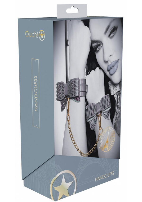 Shots Ouch! Paris Collection Handcuffs - Black