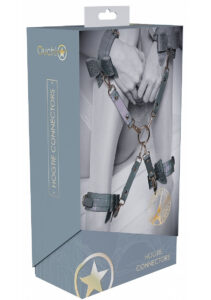 Shots Ouch! Paris Collection Hogtie - Black