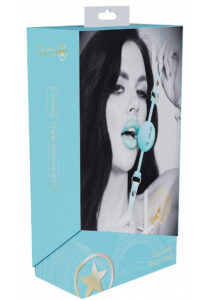 Shots Ouch! Paris Collection Silicone Ball Gag - Teal