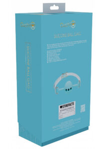 Shots Ouch! Paris Collection Silicone Ball Gag - Teal