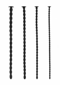 Shots Ouch! Silicone Spiral Screw Advanced Urethral Sound Set