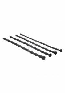 Shots Ouch! Silicone Spiral Screw Advanced Urethral Sound Set