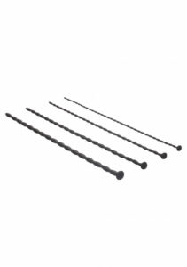 Shots Ouch! Silicone Spiral Screw Beginner Urethral Sound Set
