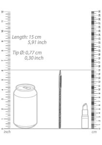 Shots Ouch! Urethral Sounding Ribbed Dilator
