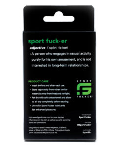 Sport Fucker Cum Plug Kit - package rear