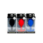 Sport Fucker Large Thunder Plug Butt Plug - Group - Black, Red, Blue