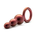 Blush Novelties Anal Adventures Matrix Beaded Loop Butt Plug - Copper