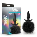 Blush Novelties Anal Adventures Platinum 5-inches Rabbit Tail Butt Plug