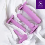 Blush Novelties Wellness UltraSilk Progressive 4pc Vaginal Dilator Kit