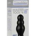 Doc Johnson TitanMen Master Tool No. 4 6.5-inch Tripple Ripple Plug