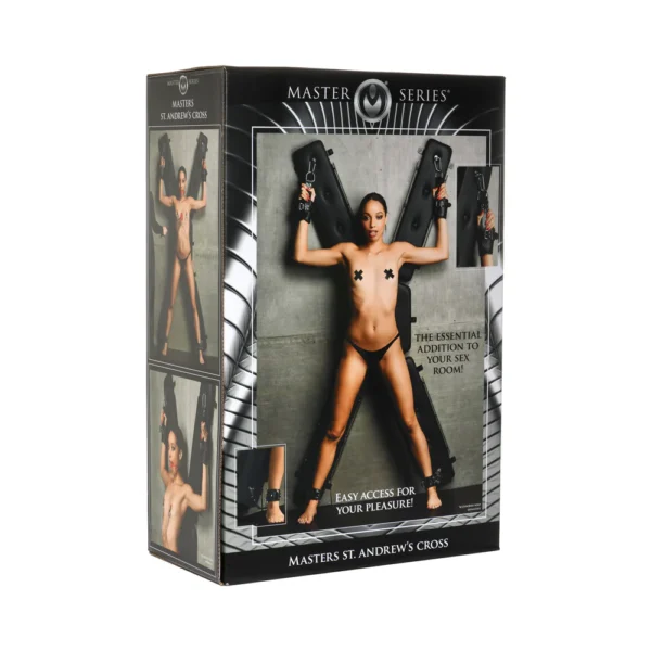 Extreme Restraints Master Series Masters St. Andrew's Bondage Cross