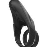 FemmeFunn FORTO F-48 Vibrating Double Cock Ring - Black