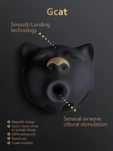 Gvibe Gcat Vacuum Sucking Clitoris Stimulator