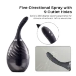 Honey Play Box Bulby Anal Douche Kit - 5 directional spray with 9 outlet holes