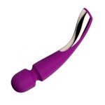 LELO Smart Wand 2 Medium External Vibrator - Deep Rose