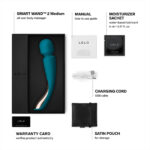 LELO Smart Wand 2 Medium External Vibrator - Ocean Blue