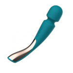 LELO Smart Wand 2 Medium External Vibrator - Ocean Blue