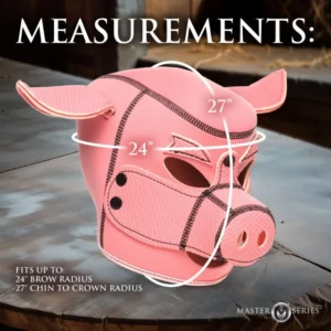 Master Series Extreme Restraints Swine Pig Neoprene Hood