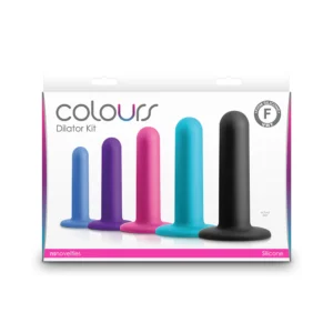 NS Novelties Colours Vaginal Dilator Kit - Multicolor