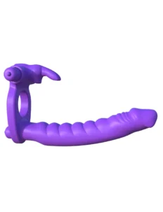 Pipedream Fantasy C-Ringz Rabbit Double Penetrator Cock Ring