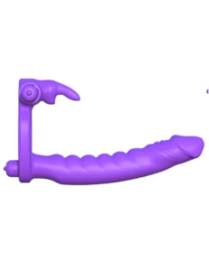 Pipedream Fantasy C-Ringz Rabbit Double Penetrator Cock Ring