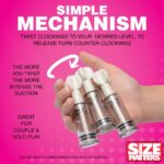 Size Matters Twisted Triplets Nipple & Clit Suckers - Simple Mechanism