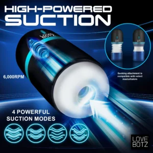 XR Brands LoveBotz The Milker Mega Pod Sucking Masturbator