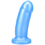 Tantus They/Them Super Soft Thick Dildo - Azure