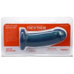 Tantus They/Them Super Soft Thick Dildo - Malachite