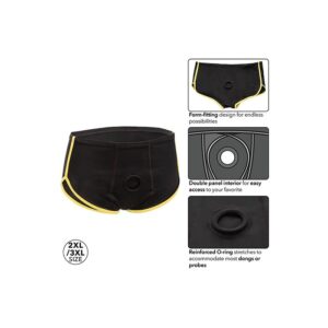 Boundless Boxer Brief - Black & Yellow 2XL-3XL