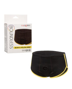 Boundless Boxer Brief - Black & Yellow Large-XL
