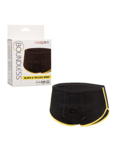 Boundless Boxer Brief - Black & Yellow Small-Medium