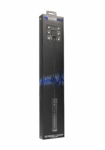 Shots America ELECTROSHOCK E-Stim Spanking Crop-Black