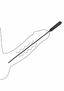 Shots Ouch! | Extra Long Urethral Sounding Silicone Vibrating Bullet Plug