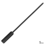ElectraStim | Noir Silicone Electro Urethral Sounds E-Stim - 5mm