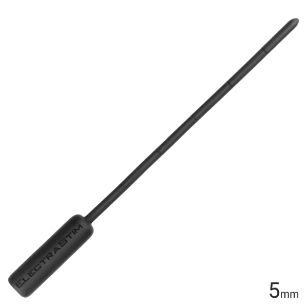 ElectraStim | Noir Silicone Electro Urethral Sounds E-Stim - 5mm