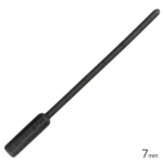 ElectraStim | Noir Silicone Electro Sounds E-Stim - 7mm