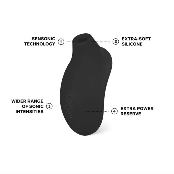 LELO Sona 2 Cruise Clitoral Vibrator - Black