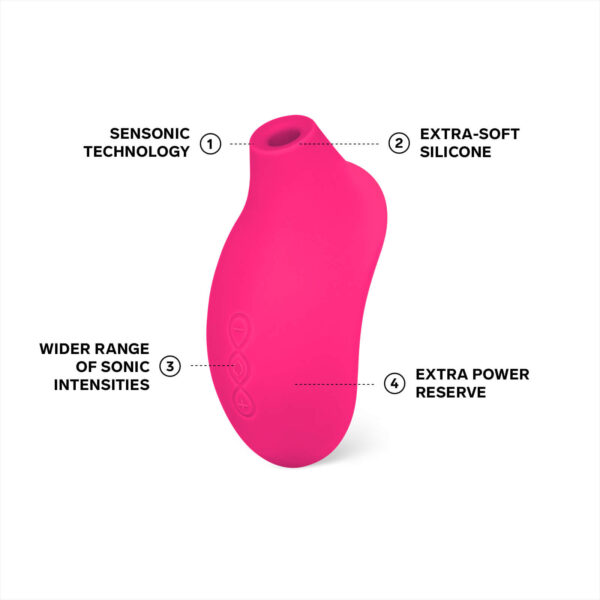 LELO Sona 2 Cruise Clitoral Vibrator - Cerise