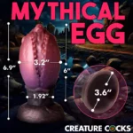 Creature Cocks Dragon Hatch Silicone Egg - Extra Large