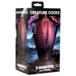 Creature Cocks Dragon Hatch Silicone Egg - Extra Large