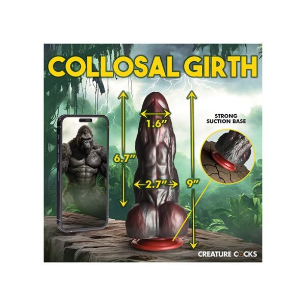 Creature Cocks King Kong Silicone Dildo - Colossal Girth