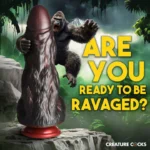Creature Cocks King Kong Silicone Dildo - Are Your Ready to Be Ravaged?
