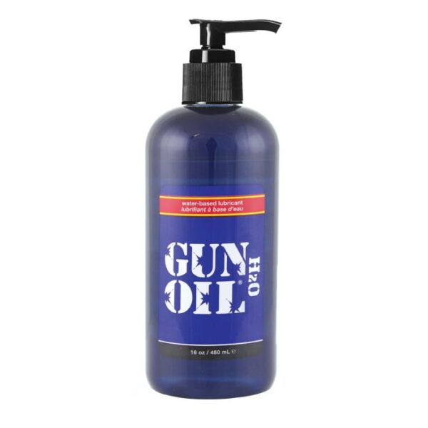 Gun Oil H2O - Premium Water-Based Lubricant for Men - 16oz