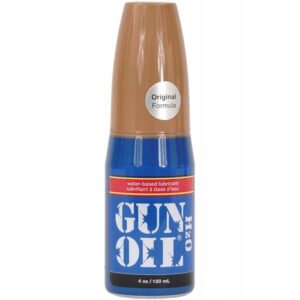 Gun Oil H2O - Premium Water-Based Lubricant for Men - 4oz