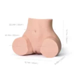 Honey Play Box | Peach Realistic Lower Body Sex Doll Torso with Vagina & Anal Opening