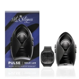 Hot Octopuss | PULSE SOLO LUX - Powerful Hands-Free Vibrating Masturbator with Edging Action & Wrist-Remote