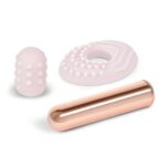 Le Wand Chrome Mini Bullet Vibrator - Rose Gold